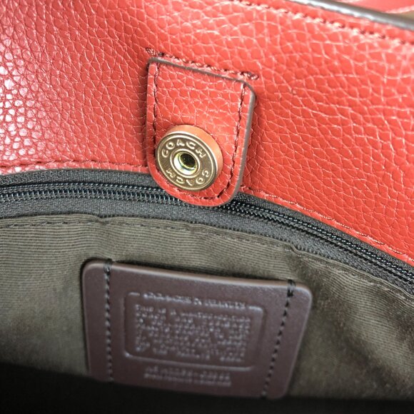 COACH PEANUTS DEMPSEY Carryall Signature Canvas Snoopy Woodstock - Picture 8 of 9